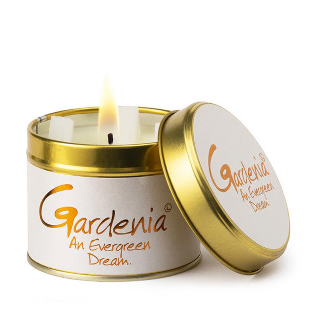 Lily-Flame Gardenia Tin Candle £9.89